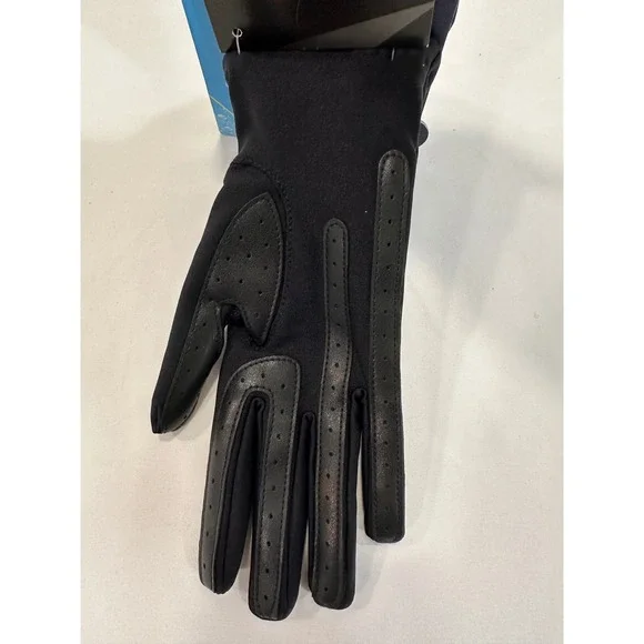 Isotoner smartDRI smartTouch Gloves Women S/M Black Thinsulate - Picture 2 of 5